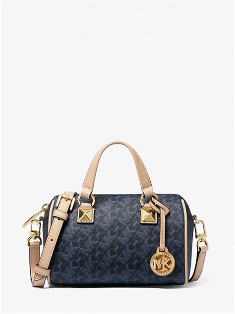 Grayson Small Empire Signature Logo Duffel Crossbody Bag